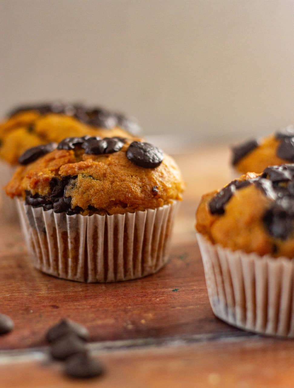 How to Make Vegan Pumpkin Chocolate Chip Muffins